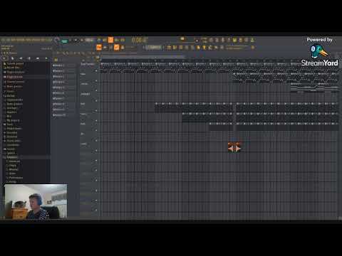 Working on music live