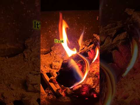 Crackling, calming ASMR sounds for sleep 😴 💤 😌 #asmrsounds #cracklingfiresounds #asmr
