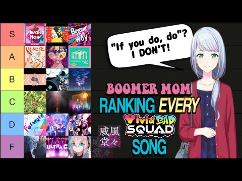 BOOMER MOM Ranks ALL Vivid BAD SQUAD Songs [AS OF 5/9/25]