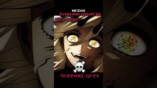 Everyone fright muzan other reaction#anime #demonslayer #shorts