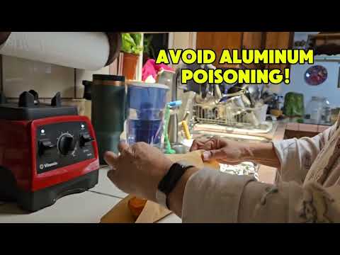 Tip of the Day! Aluminum Toxicity Free Food Storage.