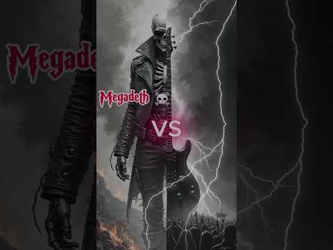 METALLICA ⚡ VS MEGADETH ☠️ – WHO’S HEAVIER? #shorts