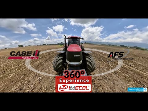 Vídeo 360° - SISTEMA AGRÍCOLA AVANZADO AFS - CASE IH