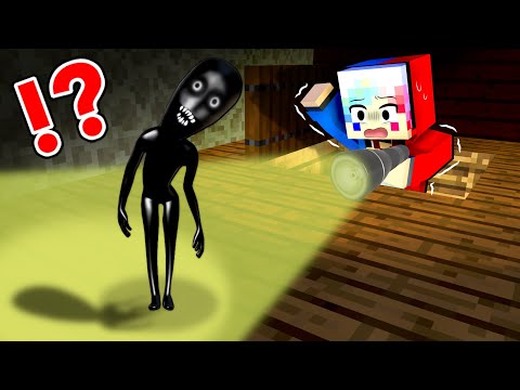 【取り憑かれる…⁉️】屋根裏に住む超怖い化け物から逃げるマインクラフト😱【マイクラ】ぽっぴんず