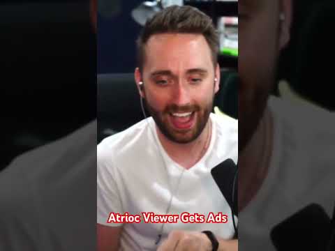 Atrioc Reacts to Viewer Getting Ads