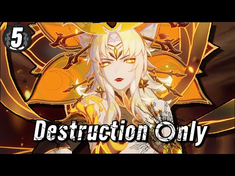 The Healer-less Phantylia Fight | Honkai: Star Rail Destruction Only