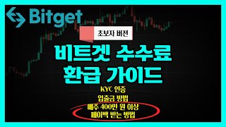 [비트겟] 코인 거래 수수료 100% 이상으로 페이백 받을 수 있는 방법(비트겟 가입, KYC 인증, 입출긍 방법 까지)