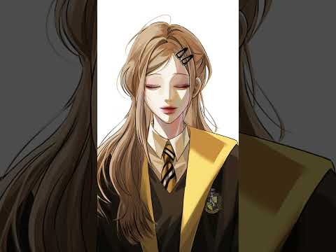 해리포터 기숙사 의인화 2(후플푸프) #Hufflepuff #후플푸프 #해리포터 #그림 #shorts #harrypotter #shorts