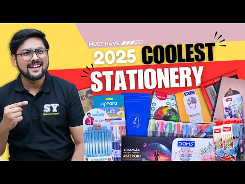 Coolest 2025 Newly Launched Stationery! ✨ Pencils, Pens, Art Supplies & More |StudentYard