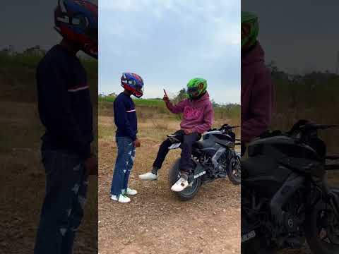 Tera bhai hmesa tere saath khda hai 😂 #automobile #bike #ninja #bikelover #superbike #bajajns200