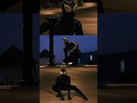 Black Spider-Man #spiderman #cosplay #cinematic