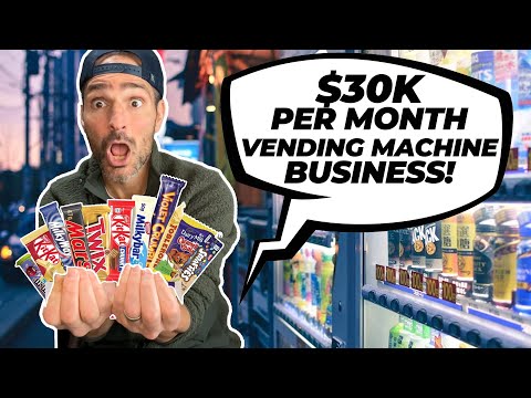 How to Start a $30K Per Month Vending Machine Business