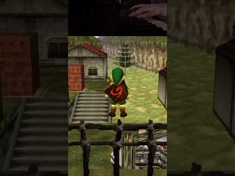 Kakariko Village piano (Full version coming soon) #zelda #ocarinaoftime #music #nostalgia