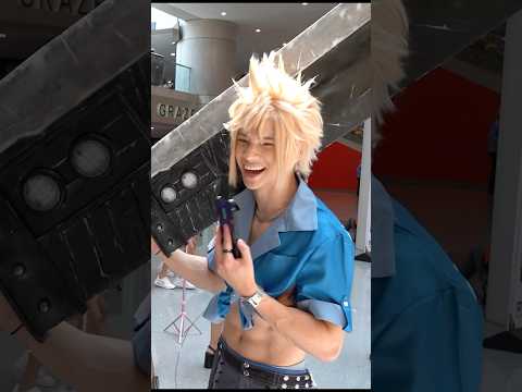 How long is your name? @leohasheetv #ff7 #cloudstrife #cosplay #finalfantasy