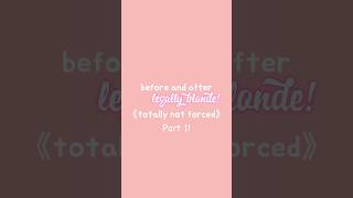 Before and after legally blonde 《part 1》 #legallyblondethemusical #legallyblonde #cast #theatrelife