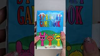 Sprunki Game Book 스프런키 게임북 #sprunki #gamebook #papercrafts #diy #diycrafts #asmr  #스프런키 #게임북 #종이놀이
