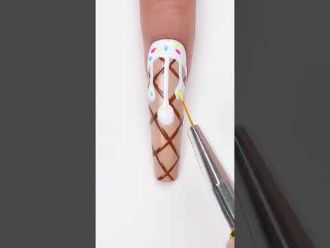 #shorts Cream Nail Art #nails #nailart