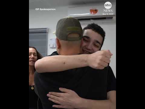 Edan Alexander reunites with family after being freed from Hamas captivity