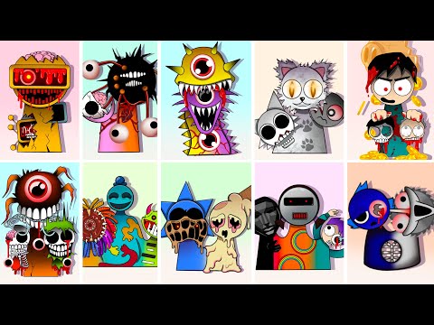 ✅Incredibox Sprunki TRIPLE SYMBIOSIS!  – ALL SPRUNKI OC PHASES 99 | Sprunki LIVE
