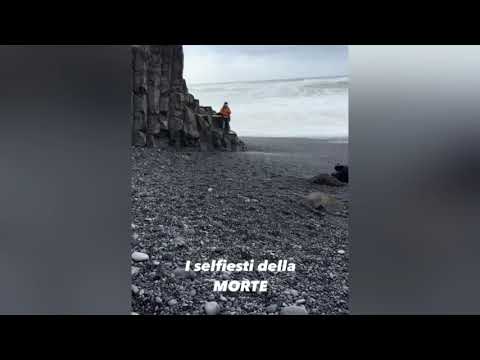 VANNO SULLA SPIAGGIA PIÙ PERICOLOSA DEL MONDO E RISCHIANO LA VITA PER UN SELFIE, INCREDIBILE!!