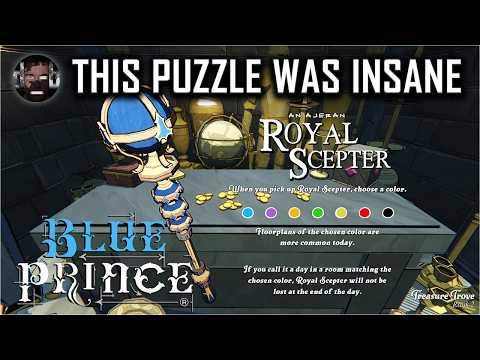 Blue Prince: Get the Royal Scepter in the Treasure Trove Room (CASTLE Chess Puzzle)