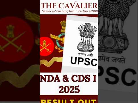 ✅ NDA I & CDS I Result 2025 Out | Check Your Score Now! | UPSC Latest Update