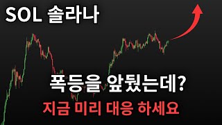 [ 솔라나 ] 솔라나코인 2억매수 완료 타겟 500달러?!