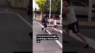 Small Man Saves the Day in Street Fight😳 #shortvideo #shorts