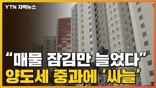 [자막뉴스] "매물 잠김만 늘었다"...양도세 중과에 국민은 '싸늘' / YTN