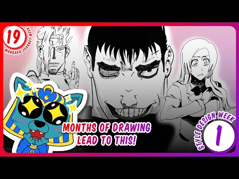 Self-Taught Manga Artist: My 6-Week Manga Character Style Challenge