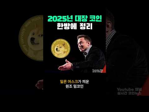 2025년 테마별 대장 코인 TOP 10