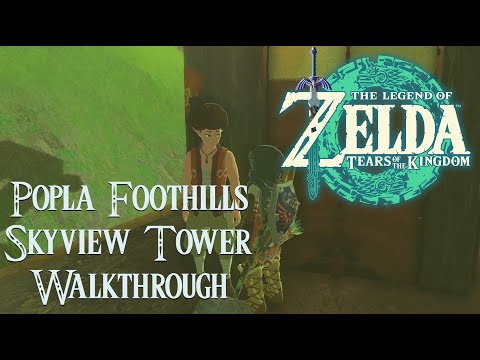 Tears of the Kingdom Popla Foothills Skyview Tower