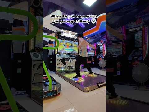 When the pad is so fuxxed you gave up halfway 💀#dancerush #fail #konmai #meme #freestyle #arcade
