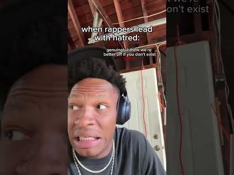 when rappers lead with hatred #relatable #rap #hate