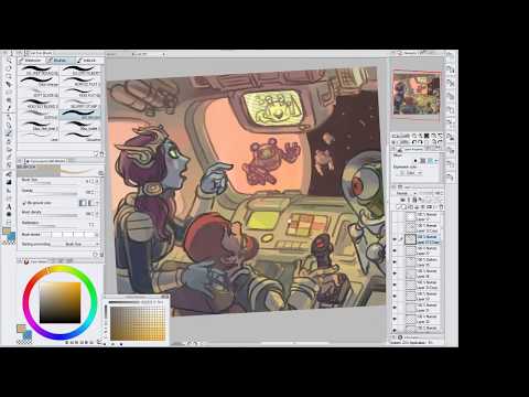 Sci-Fi theme card. Spit & polish. Silent.