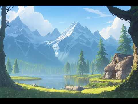 Fantasy Hut in the woods 🌿 Celtic Music Ambience