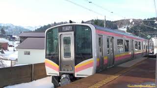(北急/JR東)E129系北越急行ほくほく線乗り入れ試験