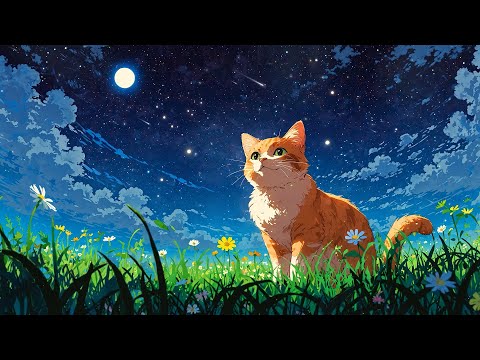 Late Starry Night Vibes 🌠 Night Lofi Songs To Stop Overthinking And Relax 🌠 Dreamhop Music For Peace