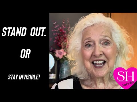 Stop Hiding. Start Shining. Age Is Just A Number | Sandra Hart Over 60