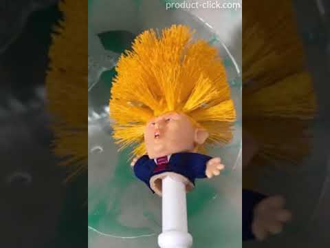 Donald Trump Toilet Brush Holders WC Borstel, Make Toilet Great Again Commander In Crap