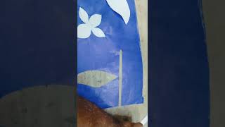 New kite making  demo #howtocutotherkite #kiteflying #fashion #howtomakekit #howtomakepakistanikite