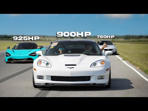 Kyle’s 900hp SPNK BNK ZR1 Corvette vs THE WORLD!