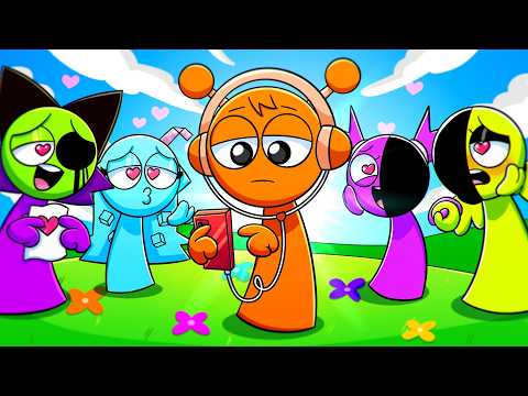 OREN IGNORES EVERYONE FOR 24 HOURS! Incredibox Sprunki Animation