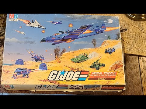 221 Piece G.I. Joe Puzzle 1985