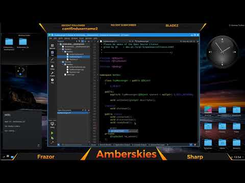 Amberskies 2019 : Amber 3D - Qt C++ : Day 2 (QTcpServer)