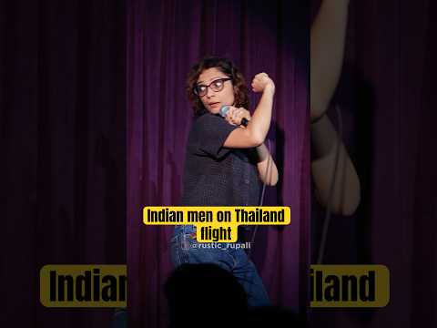 Indian men on Delhi to Bangkok flight 🤣 #standupcomedy #funnyvideo #comedy #funny #funnyshorts