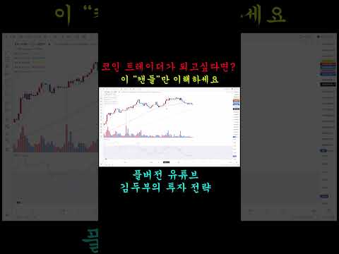 워뇨띠가 3천억을 벌 때 주로 참고하는 "캔들" 이 영상 하나에 끝내드립니다. 비트코인 트레이더가 되고 싶다면 필수 시청! #shorts