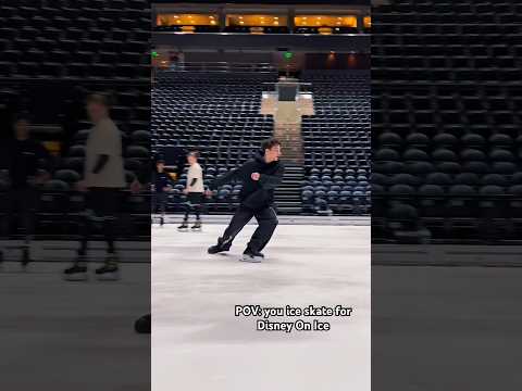 the best job😌 #disneyonice #iceskating #iceskate #iceskater #figureskating