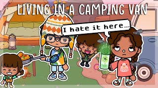 Living In A CAMPER VAN 🚐 | *with voice* | Toca Boca TikTok Roleplay