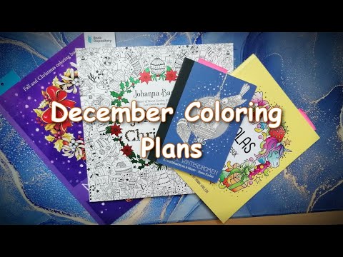 December Coloring Plans